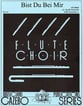 Bist Du Bei Mir Flute Choir cover